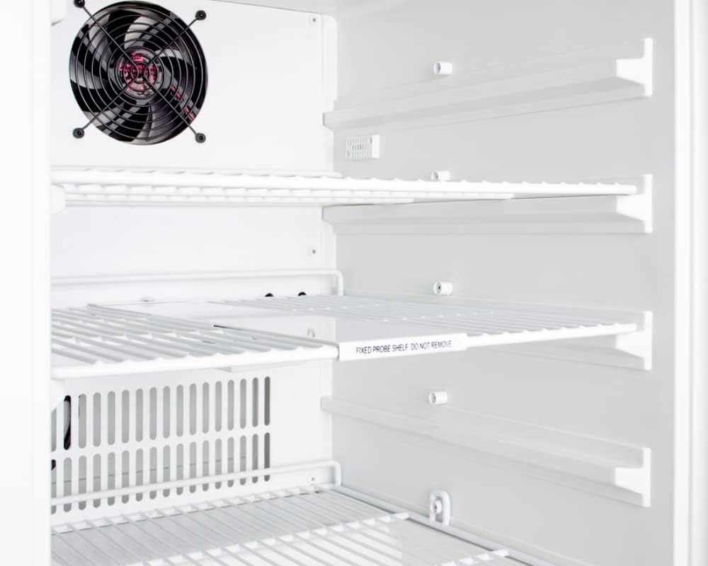 ACCUCOLD 20' Vaccine Refrigerator, 2.65 cu.ft. Capacity, ADA Compliant, Medical Refrigerator, Lock, White- ACR45L