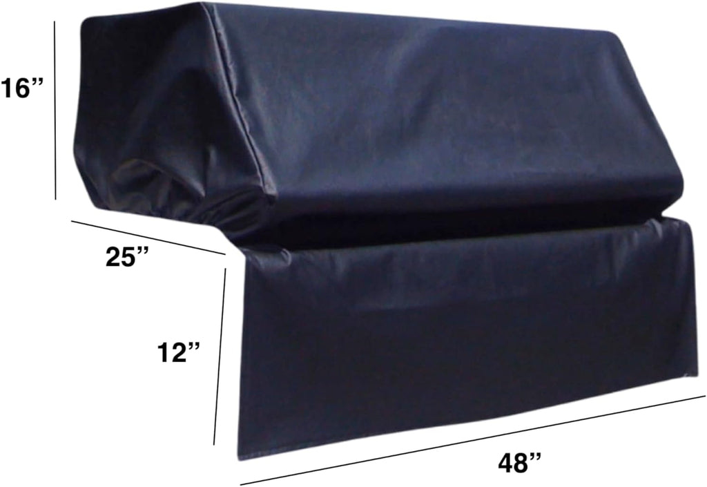 Windproof Covers 48 inch Heavy Duty Premium Grill Cover to fit Crown Verity Estate & Infinite Series Built-in Grill
