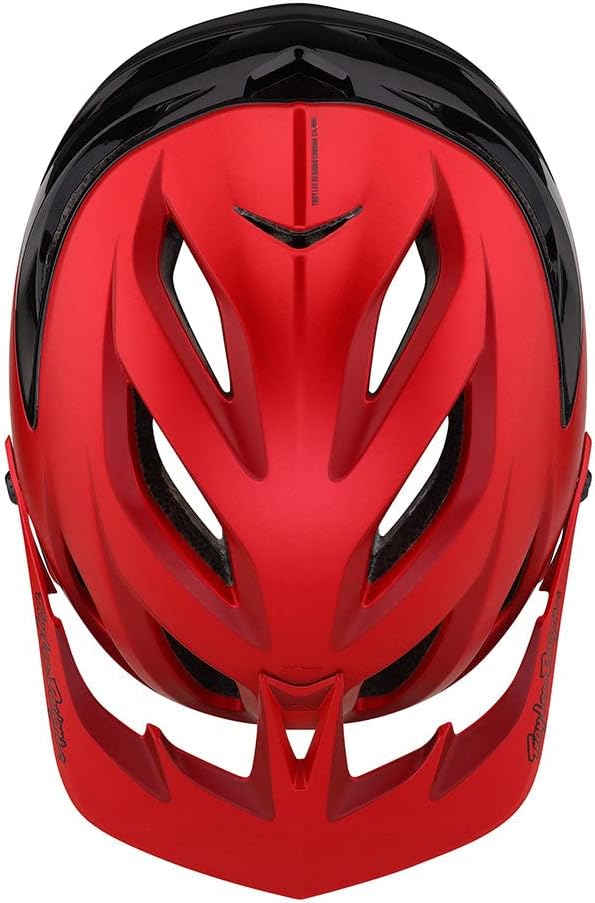 Troy Lee Designs A3 Helmet for Bicycle/BMX/Enduro Racing A3 Helmet; UNO RED MD/LG