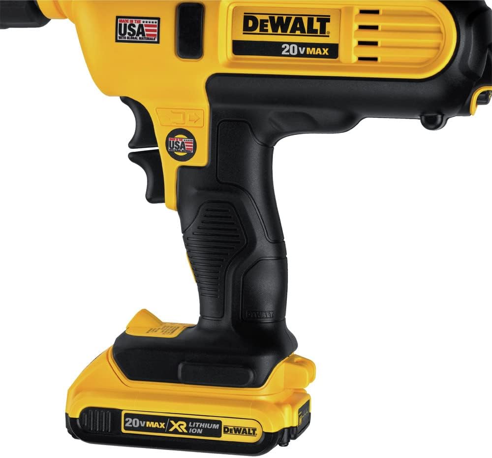 DEWALT DCE560D1 20V MAX 10oz/300ml Adhesive Gun Kit