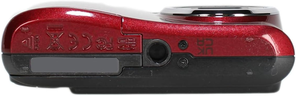 Kodak Pixpro FZ45 Digital Camera (Red) Bundle Including: 64 GB Memory Card, Rechargeable Batteries, Flexible Tripod, Card Reader, Card Wallet, Hand Strap, Full Cleaning Kit