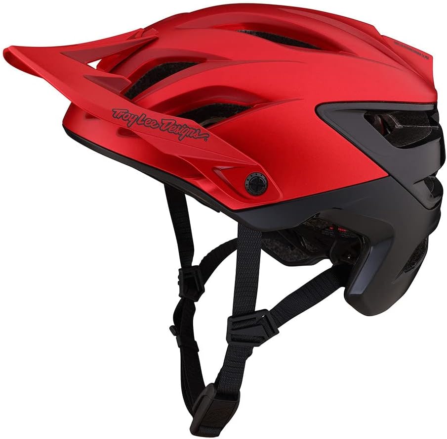Troy Lee Designs A3 Helmet for Bicycle/BMX/Enduro Racing A3 Helmet; UNO RED MD/LG