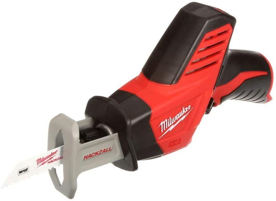Milwaukee 2420-20 M12 12-Volt Lithium-Ion HACKZALL Cordless Reciprocating Saw (Tool-Only)