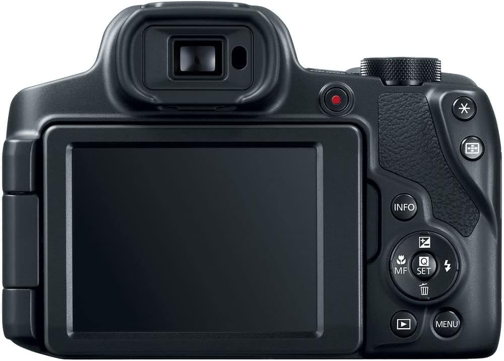 Canon PowerShot SX70 HS Digital Camera, 64GB Card, Card Reader, Soft Bag, Flex Tripod, Hand Strap, Memory Card Holder, Cleaning Kit