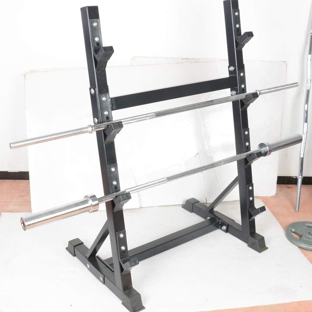 Squat Rack Sports & Fitness Barbell Rack Four-Layer Barbell Rack Men's Multifunctional Barbell Rack Home Fitness Rack in