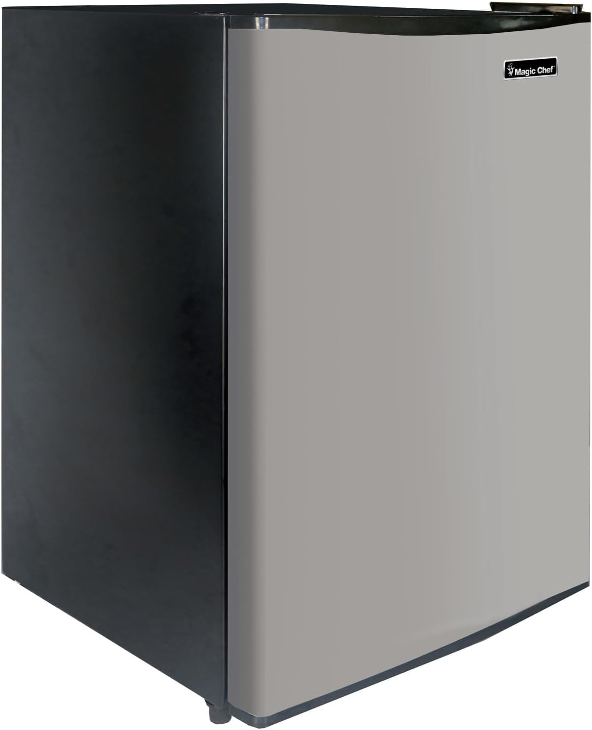 Magic Chef 2.4 cu. ft. Mini Fridge in Stainless Steel Freezerless