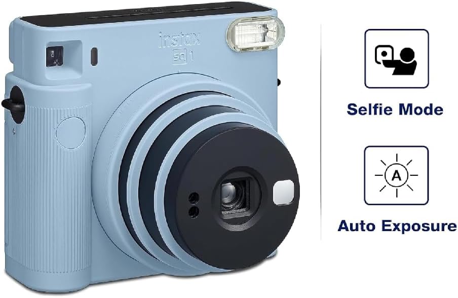 Instax Square SQ1 Instant Camera, Glacier Blue