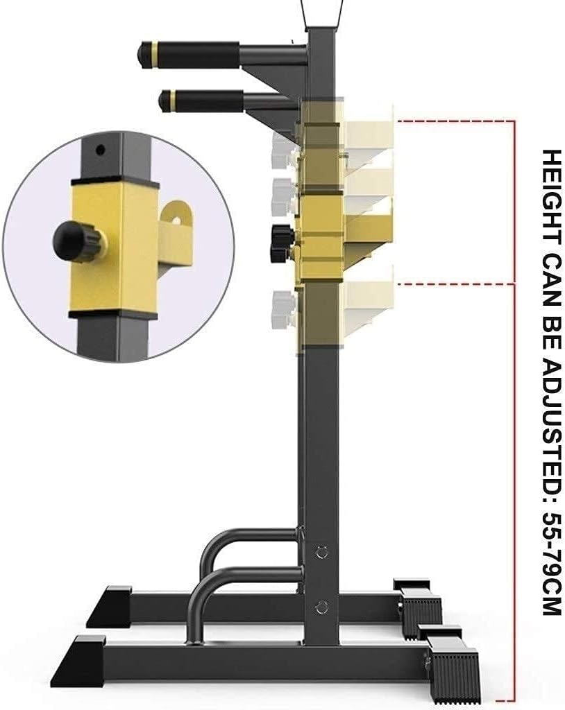 Large Squat Stand Dipping Station Gym Weight Bench Press Stand Adjustable Squat Rack Home Bench Press Multifunctional Fitness Equipment Barbell Rack I