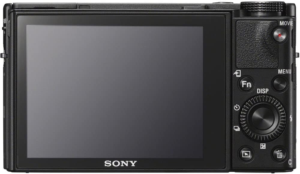 Sony Cybershot DSC-RX100 VA Premium Compact Digital Camera (DSC-RX100M5A/B) + Case + 64GB Card + Card Reader + Flex Tripod + Cleaning Kit and More