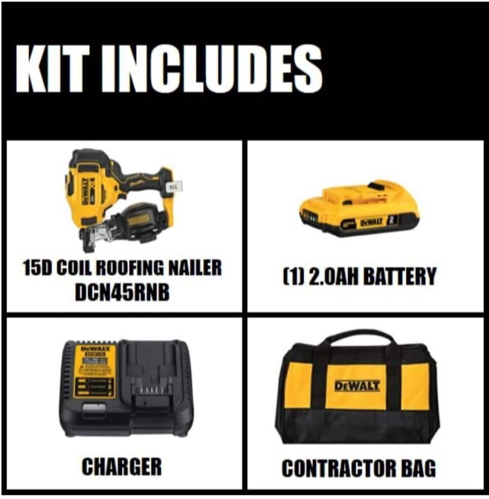 CORDLESS ROOFING NAILER KIT