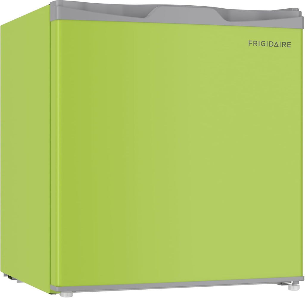 Frigidaire EFR115-GREEN 1.6 Cu Ft Compact Fridge for Office, Dorm Room, Mancave or RV, Green