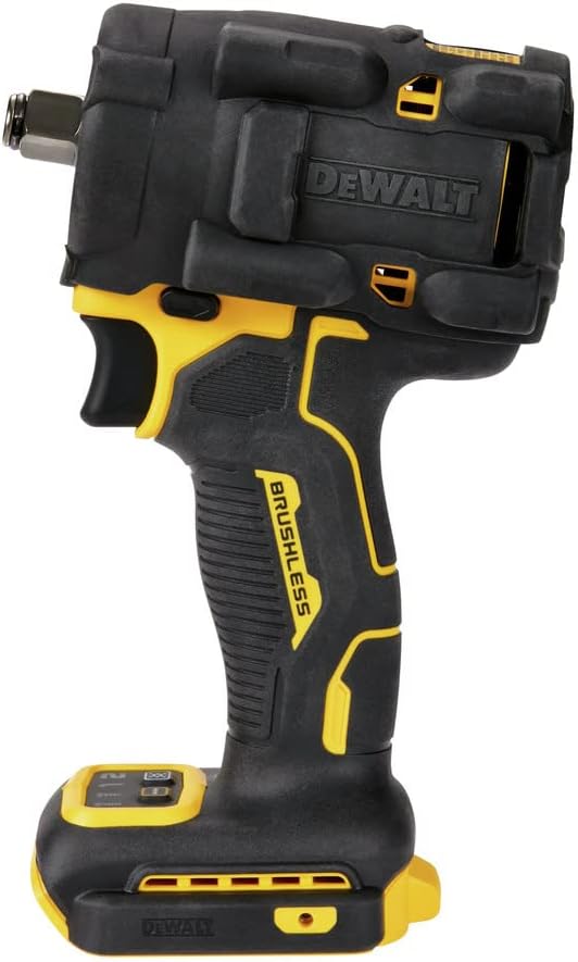DEWALT ATOMIC 20V MAX* 1/2 in. Cordless Impact Wrench with Hog Ring Anvil (Tool Only) (DCF921B)