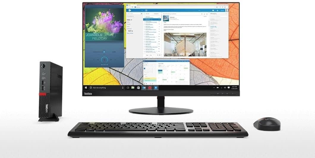 Lenovo ThinkCentre M910q Tiny Desktop Computer Mini PC, Quad Core i5 6500T up to 3.1GHz,16GB DDR4 RAM,New 512GB NVMe M.2 SSD,WiFi Bluetooth,Wireless Keyboard and Mouse,Windows 11 Pro(Renewed)
