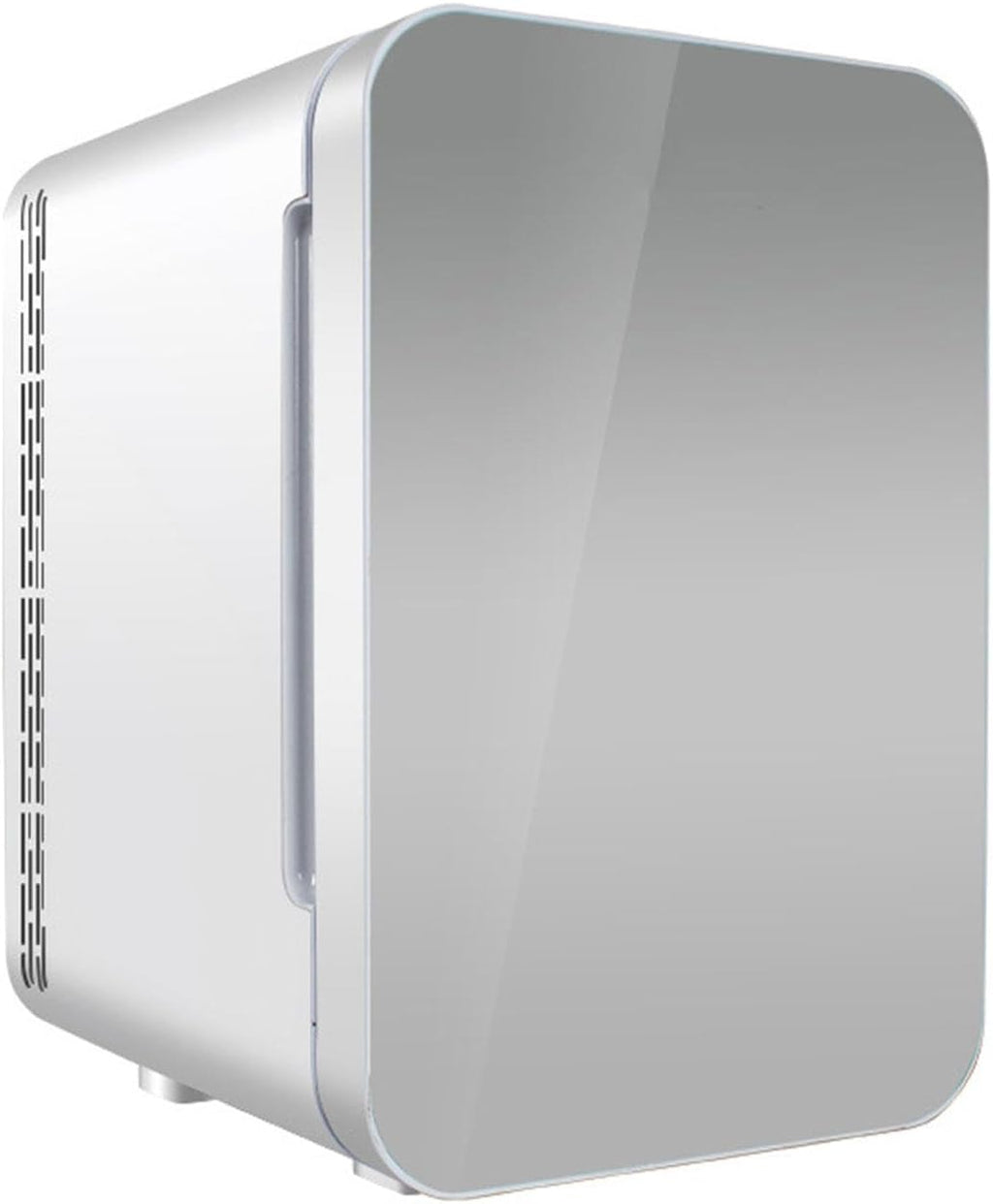 Mini Fridge, Portable Car Refrigerator 22L/22 Can Cooler & Warmer Compact Fridge with 12V DC & 220V AC for Skincare, Food and Drinks, Small Fridge,B