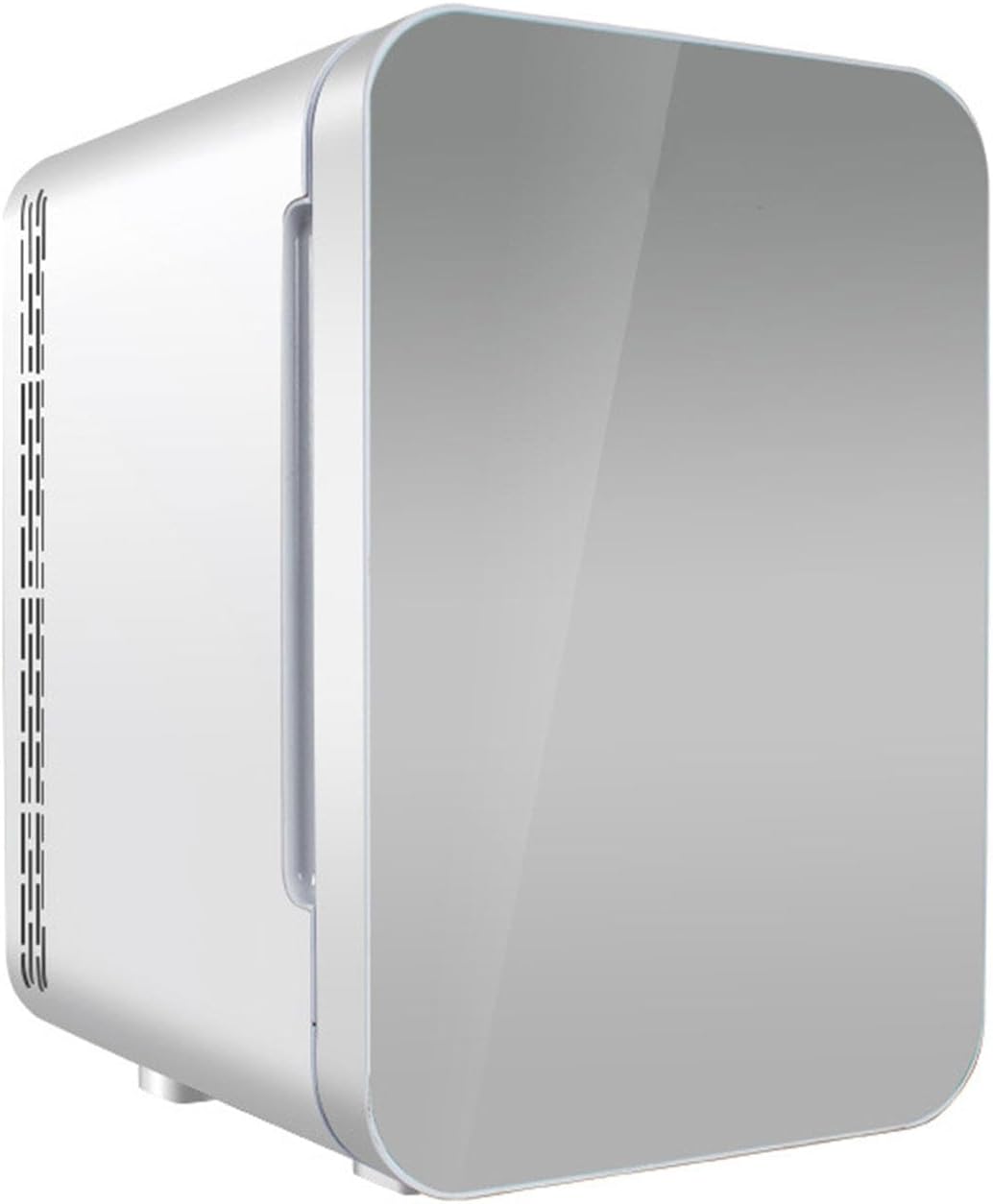 Mini Fridge, Portable Car Refrigerator 22L/22 Can Cooler & Warmer Compact Fridge with 12V DC & 220V AC for Skincare, Food and Drinks, Small Fridge,B