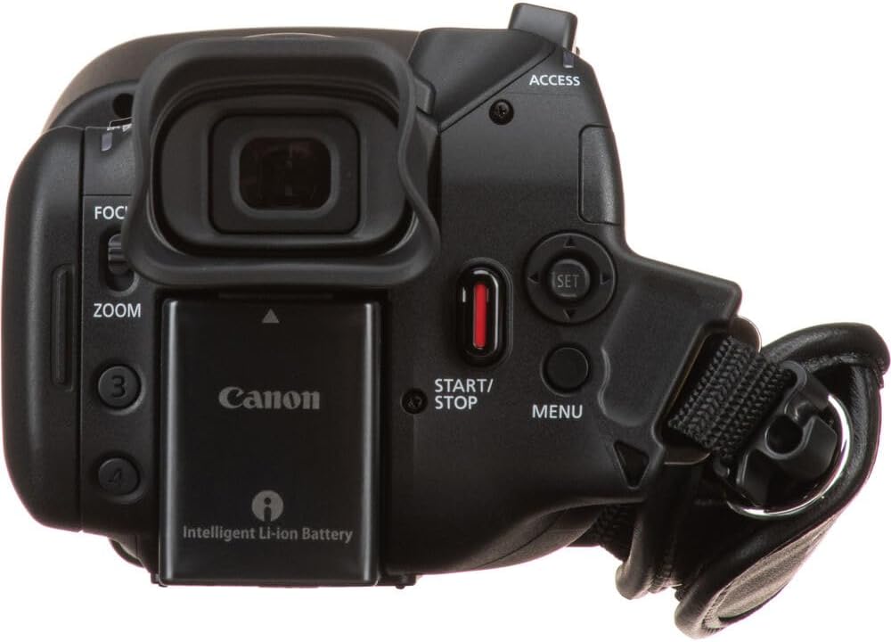 Canon VIXIA HF G70 4K Camcorder – UHD Video Camera with 20x Optical Zoom, 1/2.3' CMOS Sensor, Dual SD Slots & HDMI Output (5734C002) + Shoulder Bag + 64GB Memory Card