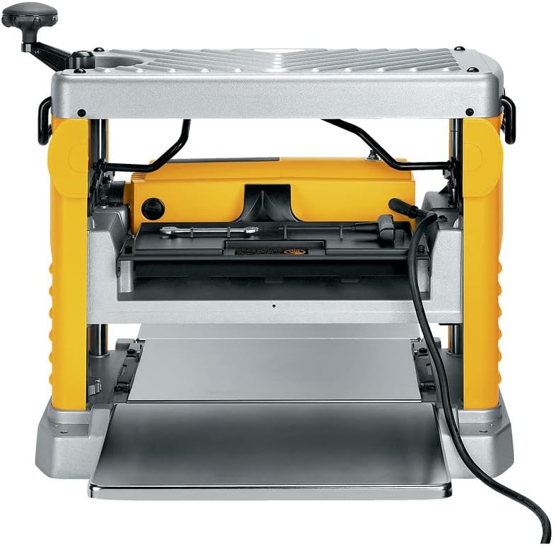 DEWALT Benchtop Planer, 15-Amp, 12-1/2-Inch, 3-Knife Cutter, 20,000 RPM, Corded (DW734)