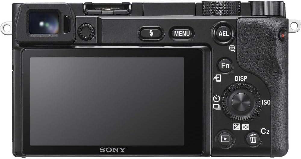 Sony Alpha a6100 Mirrorless Digital Camera Body Bundle with Sigma 18-50mm f/2.8 DC DN Contemporary Lens + 64GB Memory Card + UV Filter + Charger + Camera Bag + Cleaning Kit + Cloth (7 Items)