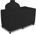 Covers & all Big Egg Grill Cover, 12 Oz Waterproof UV & Weather Resistant, PVC Coated Outdoor Cover with Air Vents & Drawstrings (60' L x 36' D x 50' H, Black)