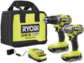 ONEAND HP 18V BRUSHLESS Cordless 2-Tool Combo KIT W/2 2.0 AH Batteries, Charger,