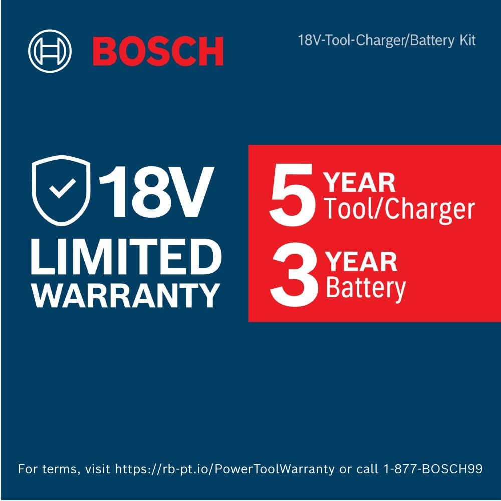 BOSCH GNH18V-18MB12 18V Brushless 18-Gauge Brad Nailer Kit with 2Ah Battery and Charger - Cordless, Efficient, and Precise for Decorative Work and Tight Spaces