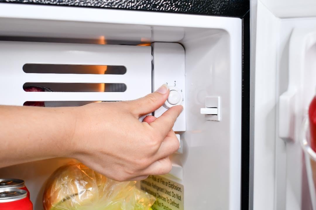 Frigidaire EFR323 3.2 cu ft Compact Fridge, Mini Refrigerator, Stainless Steel, Platinum Series