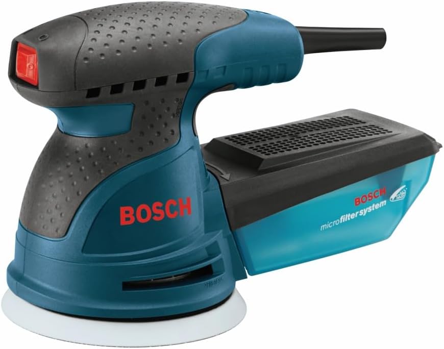 Bosch ROS20VSK 5 In. Palm Random Orbit Sander/Polisher