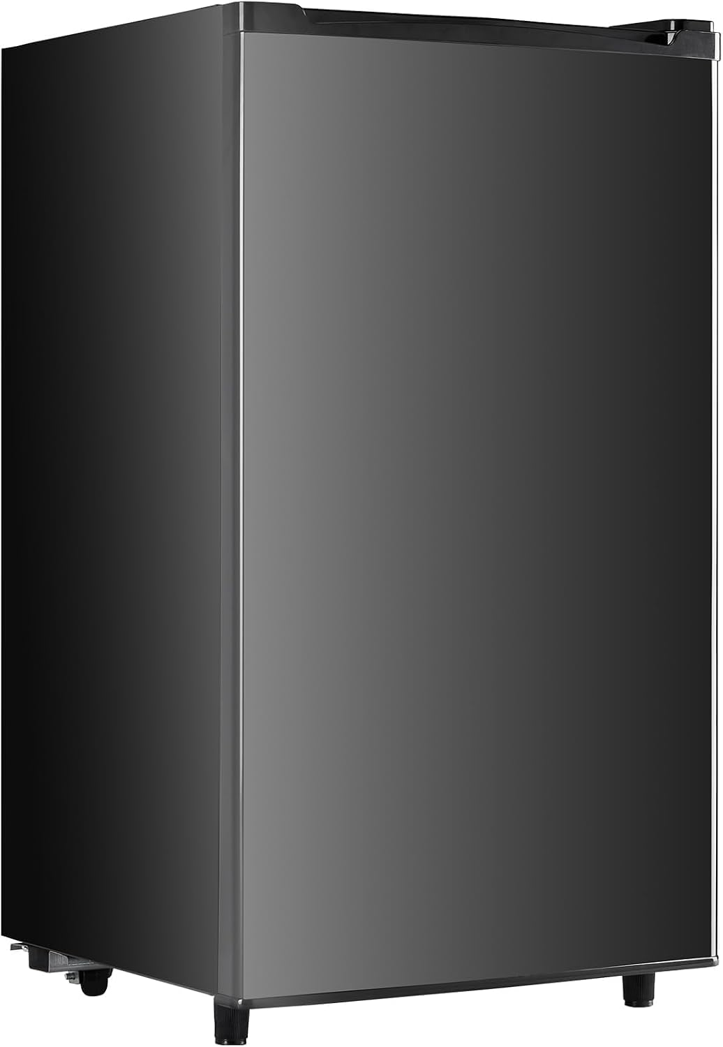 3.2 Cu.Ft Mini Fridge with Freezer, 1 Door Small Refrigerator with Adjustable Thermostat Energy-efficient Low Noise, Compact Fridge for Bedroom, Office, Dorm, Black