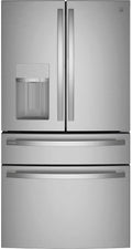 GE Profile PVD28BYNFS 36' 4-Door French Door Refrigerator with 27.6 cu. ft. Total Capacity in Fingerprint Resistant Stainless Steel