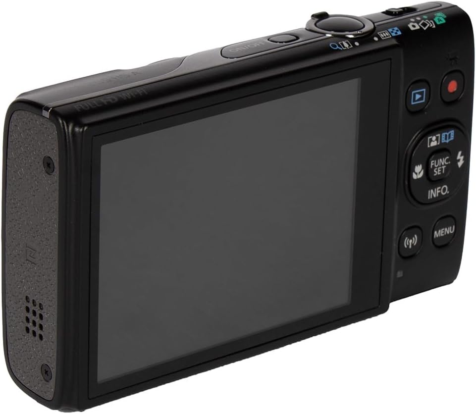 Canon IXUS 285 HS A (PowerShot Elph 360 HS A) Digital Camera (Black) (Refurbished)