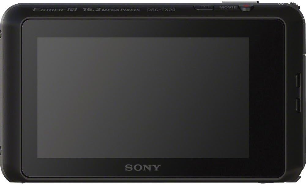 Sony Cyber-shot DSC-TX20 16.2 MP Exmor R CMOS Digital Camera with 4x Optical Zoom and 3.0-inch LCD (Black) (2012 Model)