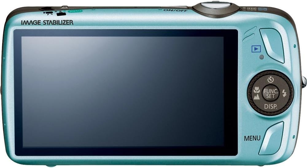 Canon PowerShot SD980IS 12.1MP Digital Camera with 5x Ultra Wide Angle Optical Image Stabilized Zoom and 3-inch LCD (Blue)