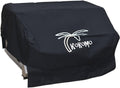 Kokomo Grills Built in BBQ Grill Canvas Covers | Heavy Duty Waterproof, Weather Resistant BBQ Island Grill Top Cover | 3-Burner Gas Grill Protector for Bull Lonestar, Gas Charcoal Black