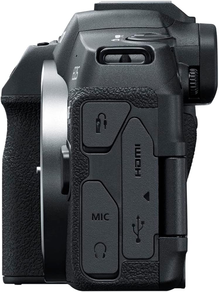 Canon EOS R8 Mirrorless Camera | 24.2MP Full Frame Sensor 4K 60p Video | Compact Lightweight Hybrid Camera for Travel and Content (3680C002) + Canon RF 24-70mm Lens + 64GB Card + Bag