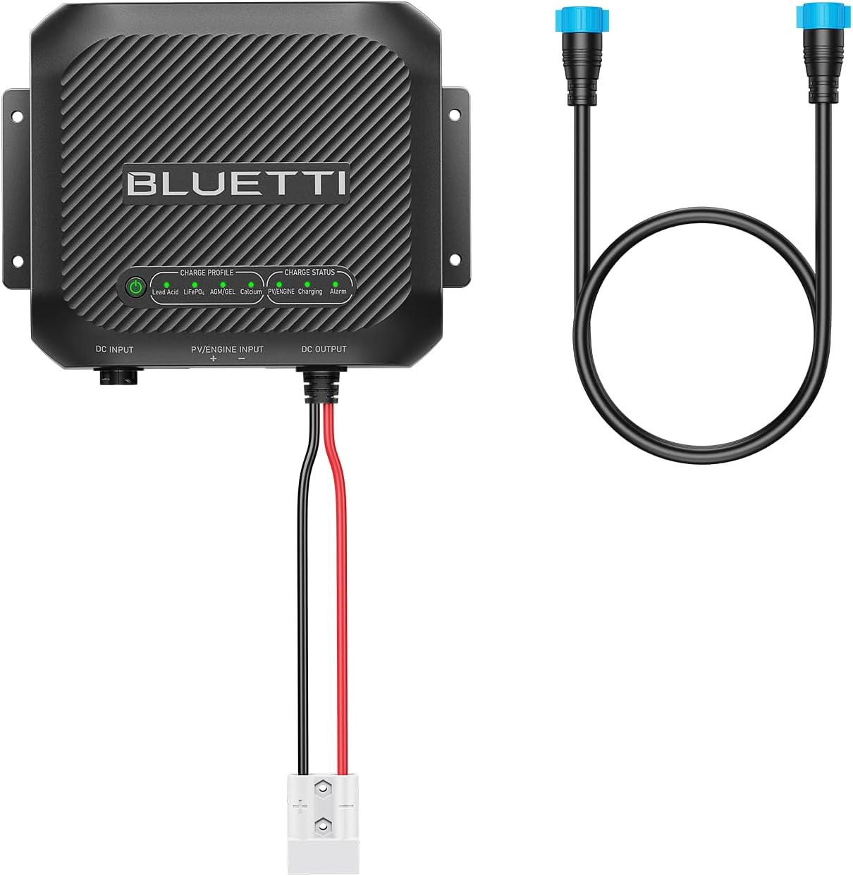BLUETTI D40 DC-DC Battery Charger for RV Batteries, 12V/400W Output RV Battery Charger for Charging LiFePO₄, AGM/Gel, Lead-Acid, and Calcium Batteries
