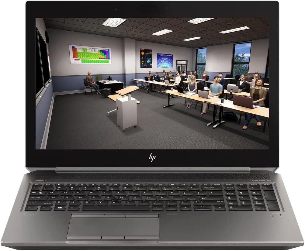 HP ZBook 15 G6 15.6' FHD Core i9-9880H 2.3GHz, 32GB RAM, 2TB SSD, Windows 11 Pro 64Bit, CAM, NVIDIA Quadro T1000 4GB (Renewed)