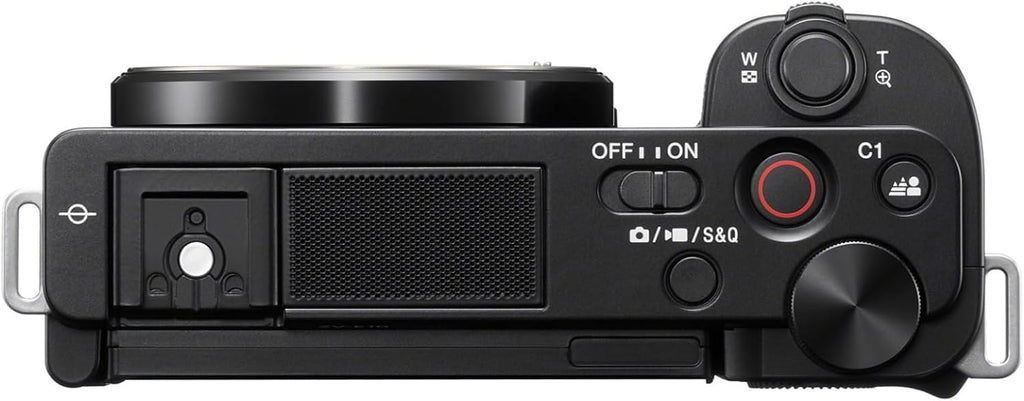 Sony Alpha ZV-E10 - APS-C Interchangeable Lens Mirrorless Vlog Camera Kit - Black