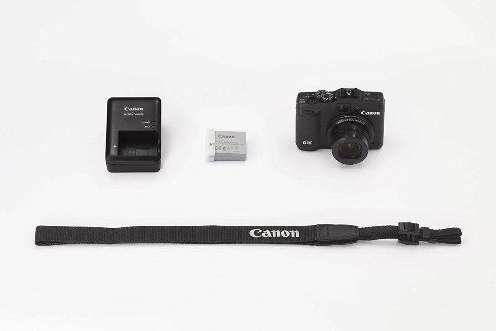Canon PowerShot G16 Digital Camera w/ 12.1 MP 1/1.7 Inch Sensor & Wi-Fi Enabled