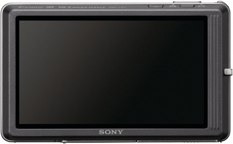 Sony DSC-TX7 10.2MP CMOS Digital Camera with 4x Zoom with Optical Steady Shot Image Stabilization and 3.5 inch Touch Screen LCD (Silver)