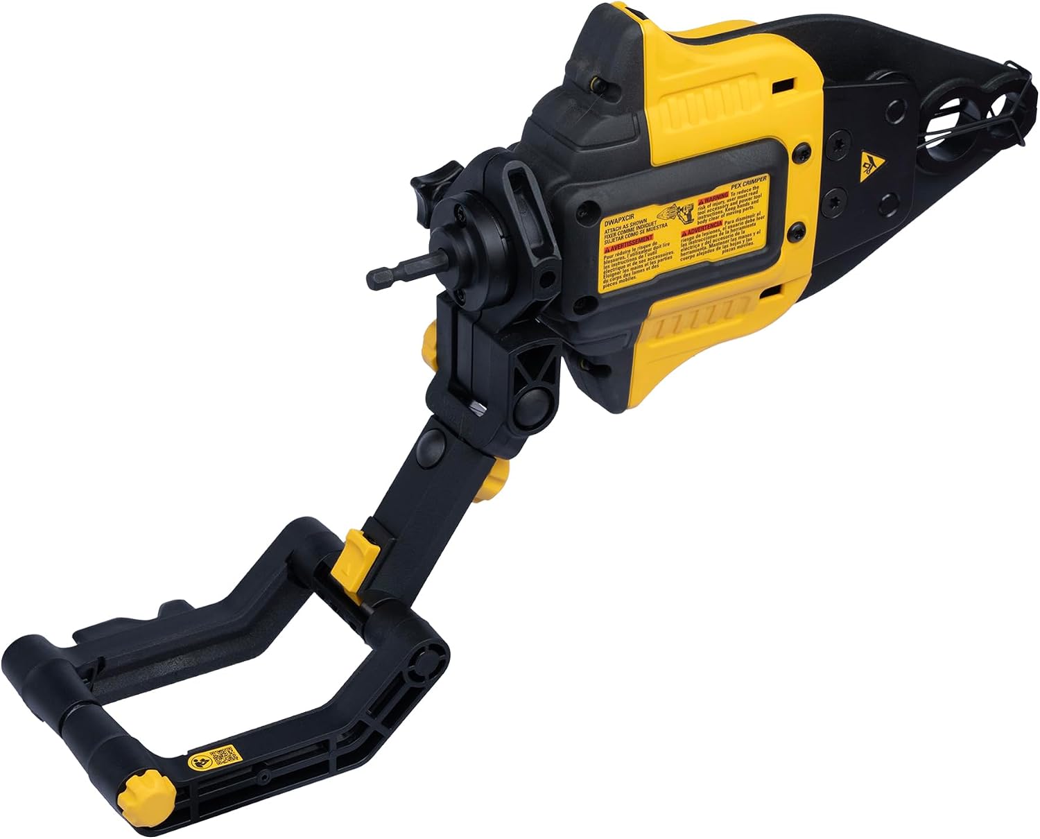 DEWALT IMPACT CONNECT PEX Crimp Ring Attachment for Impact Driver, Plumbing Tool (DWAPXCIR)