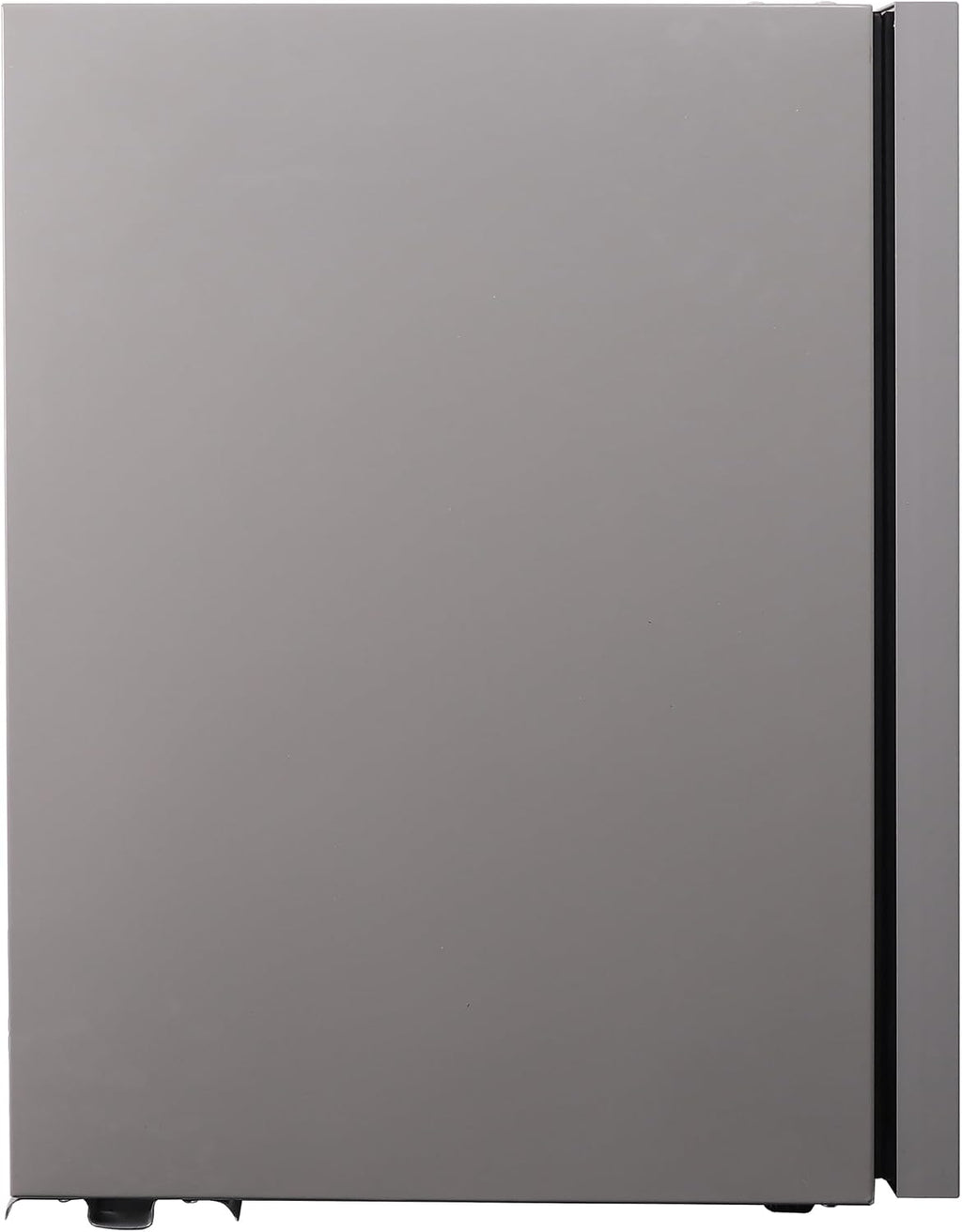 Frigidaire EFMIS9000AMZ, Beverage Fridge Refrigerator with Glass Door, Compact Mini Fridge with Digital Temperature Control Fits 88 Cans or 25 Bottles, 74L Capacity - 19.29'D x 25'W x 17.51'H, Silver