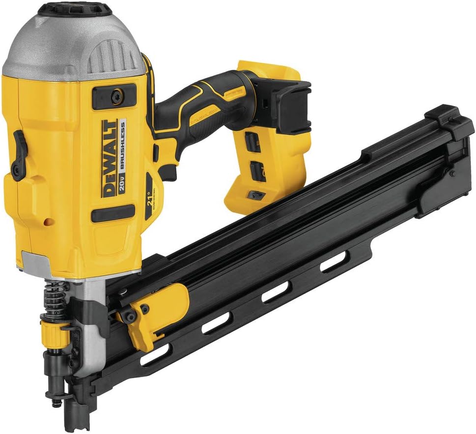 DEWALT 20V MAX* Framing Nailer, 21-Degree, Plastic Collated, Tool Only (DCN21PLB)