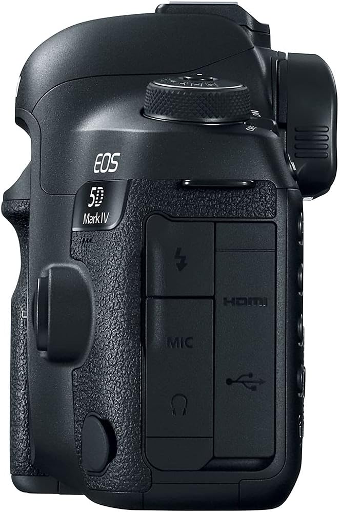 Canon EOS 5D Mark IV DSLR Camera 30.4MP Full Frame with 4K Video, Dual Pixel AF, Wi-Fi, GPS | Pro Photography Camera for Portraits, Landscapes, and Video + Canon EF 24-70mm Lens + Bag + 64GB Card