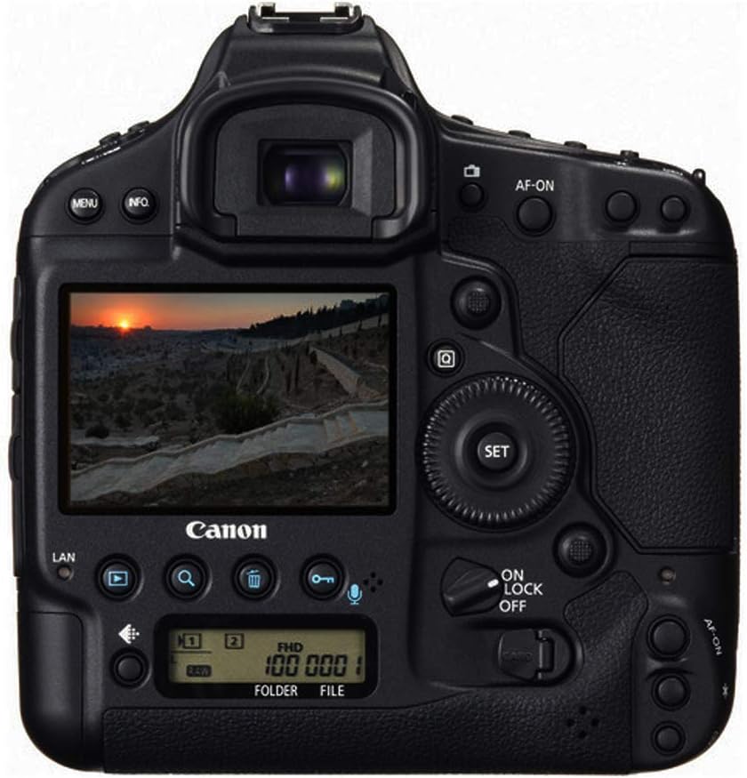 Canon EOS-1D X 18.1MP Full Frame CMOS Digital SLR Camera Black