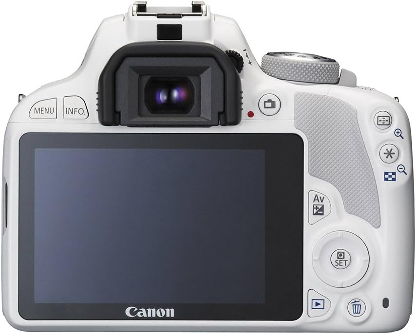 Canon EOS Rebel SL1 Digital SLR with EF-S 18-55mm is STM Lens (White)
