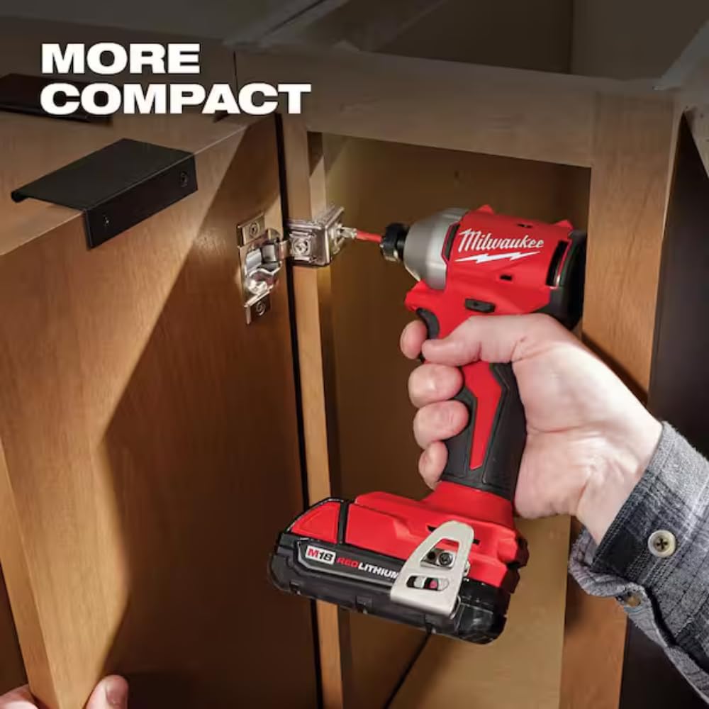 Milwaukee M18 18V Cordless Power Tool Combo Kit, 8-Tool Set, 3 Batteries, 2 Tool Bags, Charger Included