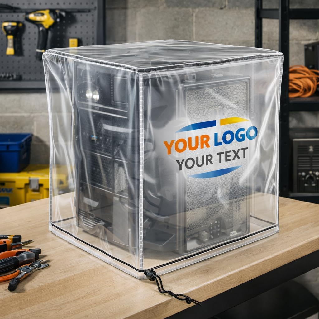 Custom Size Dust Covers for Various Gear Clear and Protective - Ensure Longevity of Your Equipment (300')