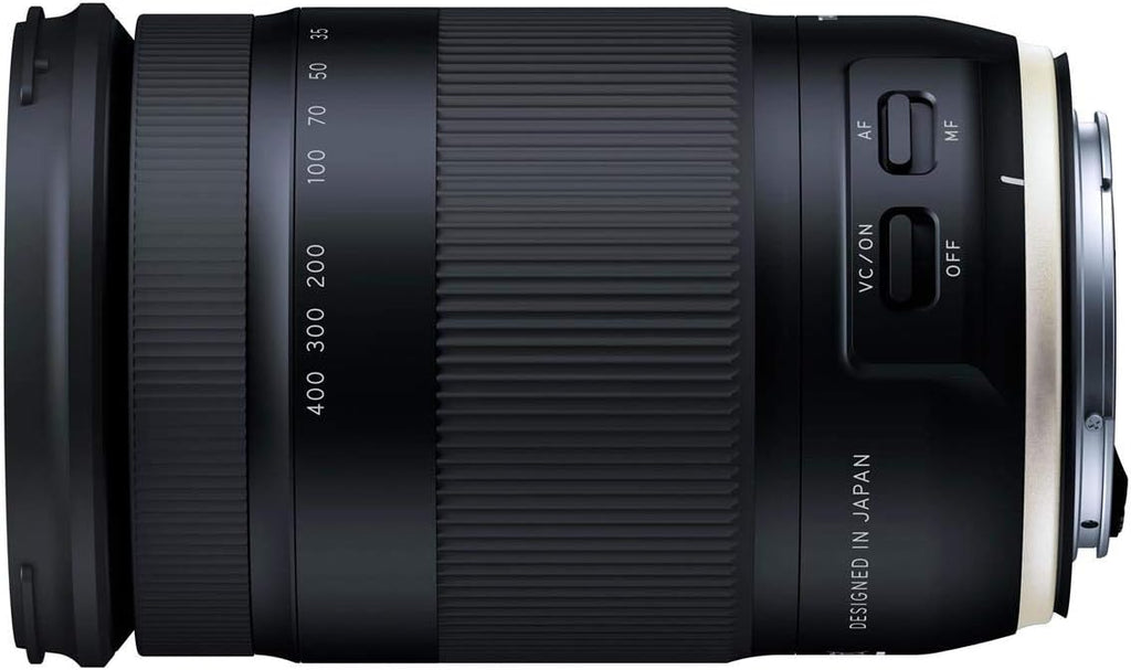 Tamron 18-400mm F/3.5-6.3 DI-II VC HLD All-In-One Zoom For Canon APS-C Digital SLR Cameras (6 Year Limited USA Warranty)