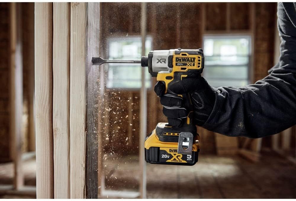 DEWALT 20V MAX Impact Driver, Cordless, 3-Speed, Battery and Charger Included (DCF845P1)