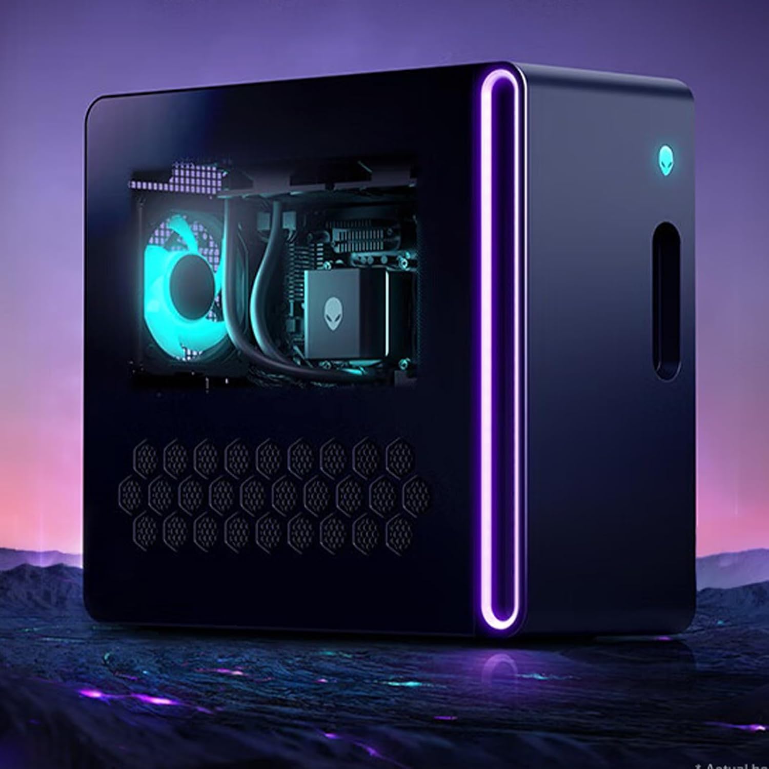Dell Alienware Aurora R16 Gaming Desktop PC - NVIDIA RTX 5080 16GB GDDR7 - Intel Core Ultra 9 Processor 285K - AlienFX Liquid Cooling - Win 11 Pro, Office Pro(64 GB DDR5 | 4 TB SSD+2TB HDD)